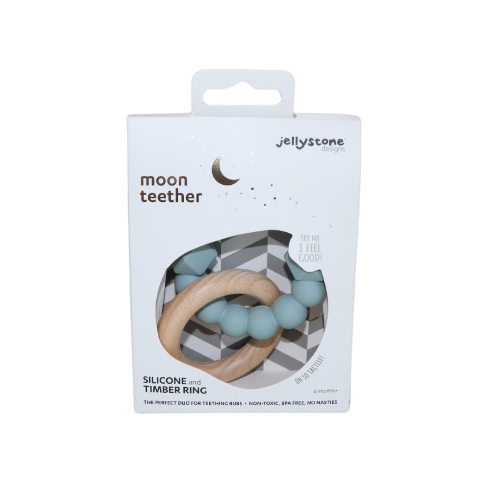Jellystone Designs - Moon Silicone Teether