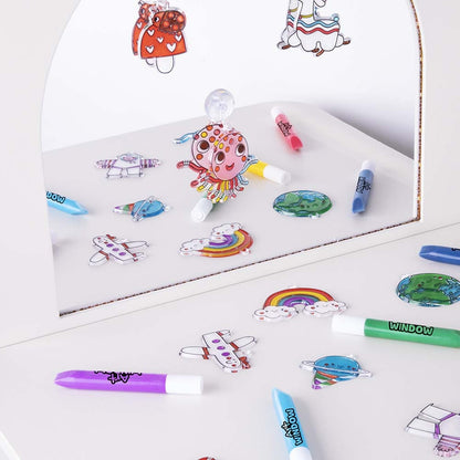 TookyToy - Window Art Kit Animal World