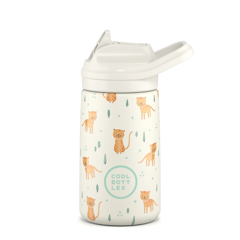 Cool Bottles - Kiddies Triple-Insulated Water Bottle - Whisker Kittens 350ml