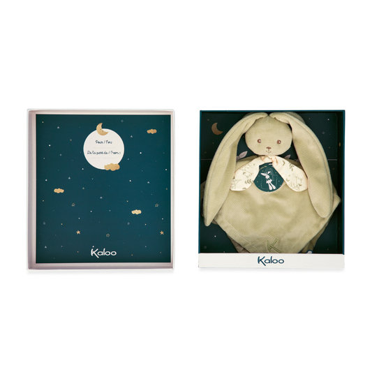 Kaloo - Comforter - Green Rabbit