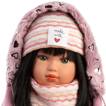 Llorens - Baby Girl Doll with Outfit & Accessories: Greta - 40cm