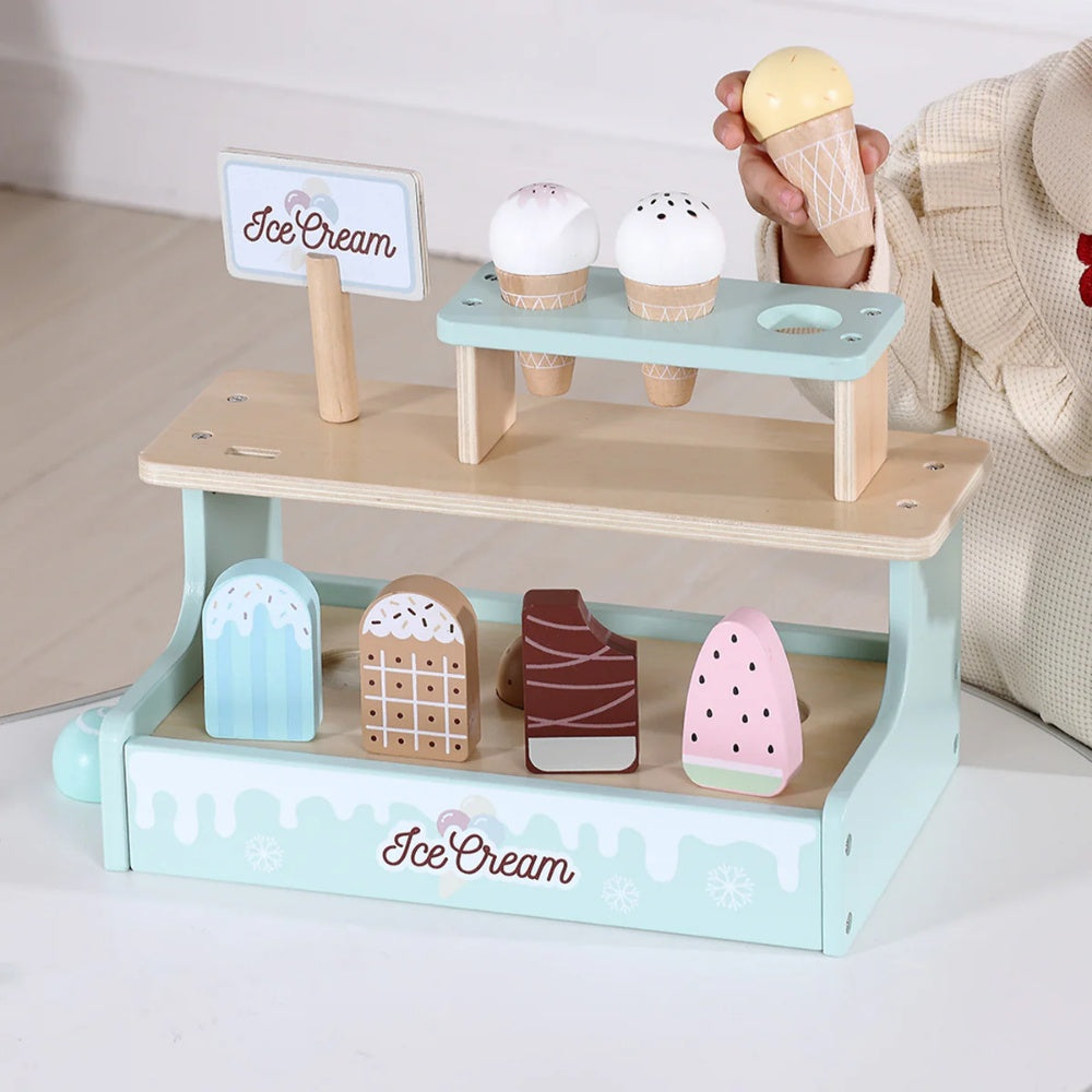 TookyToy - Pretend Play Ice Cream Shop Toy Set