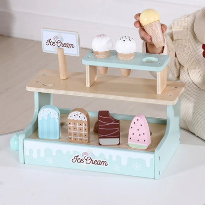 TookyToy - Pretend Play Ice Cream Shop Toy Set