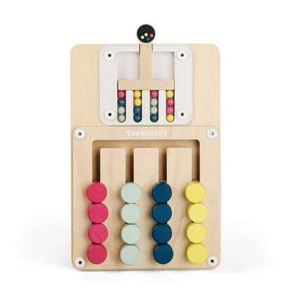 TopBright - Montessori Colour Challenge: Sliding Puzzle Board Game for Kids