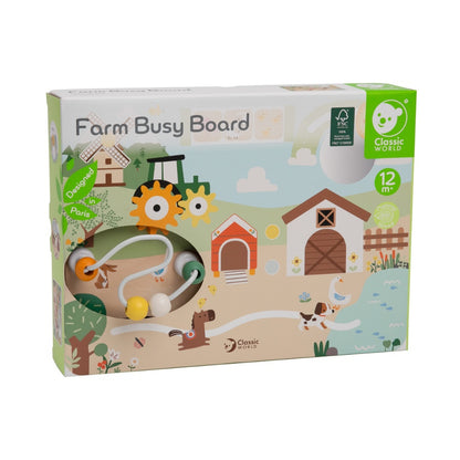 Classic World - Play & Learn - Farm Busy Board