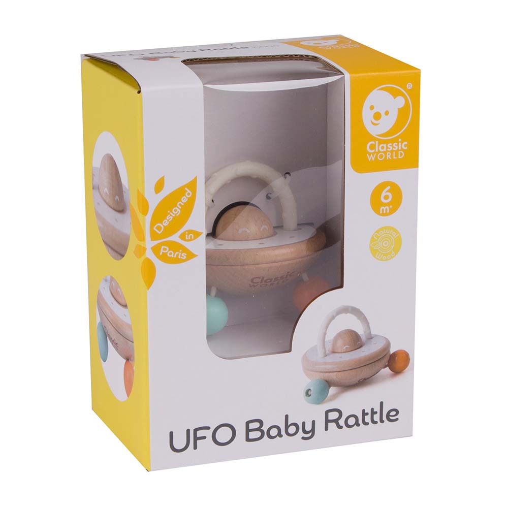 Classic World - UFO Baby Rattle