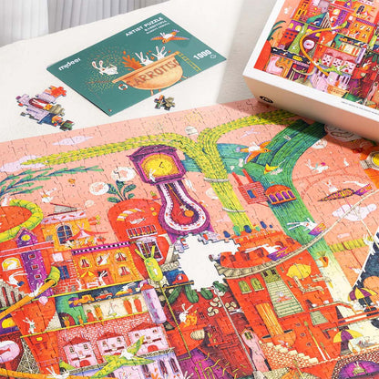 Mideer - Artist 1000 Piece Puzzle Rabbitopia