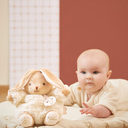 Kaloo - Musical Soft Toy - Cream Rabbit Patapouf - 17cm