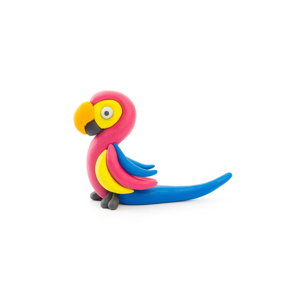 Hey Clay - Modelling Air-Dry Clay with Fun Interactive App - Birds, 15 cans