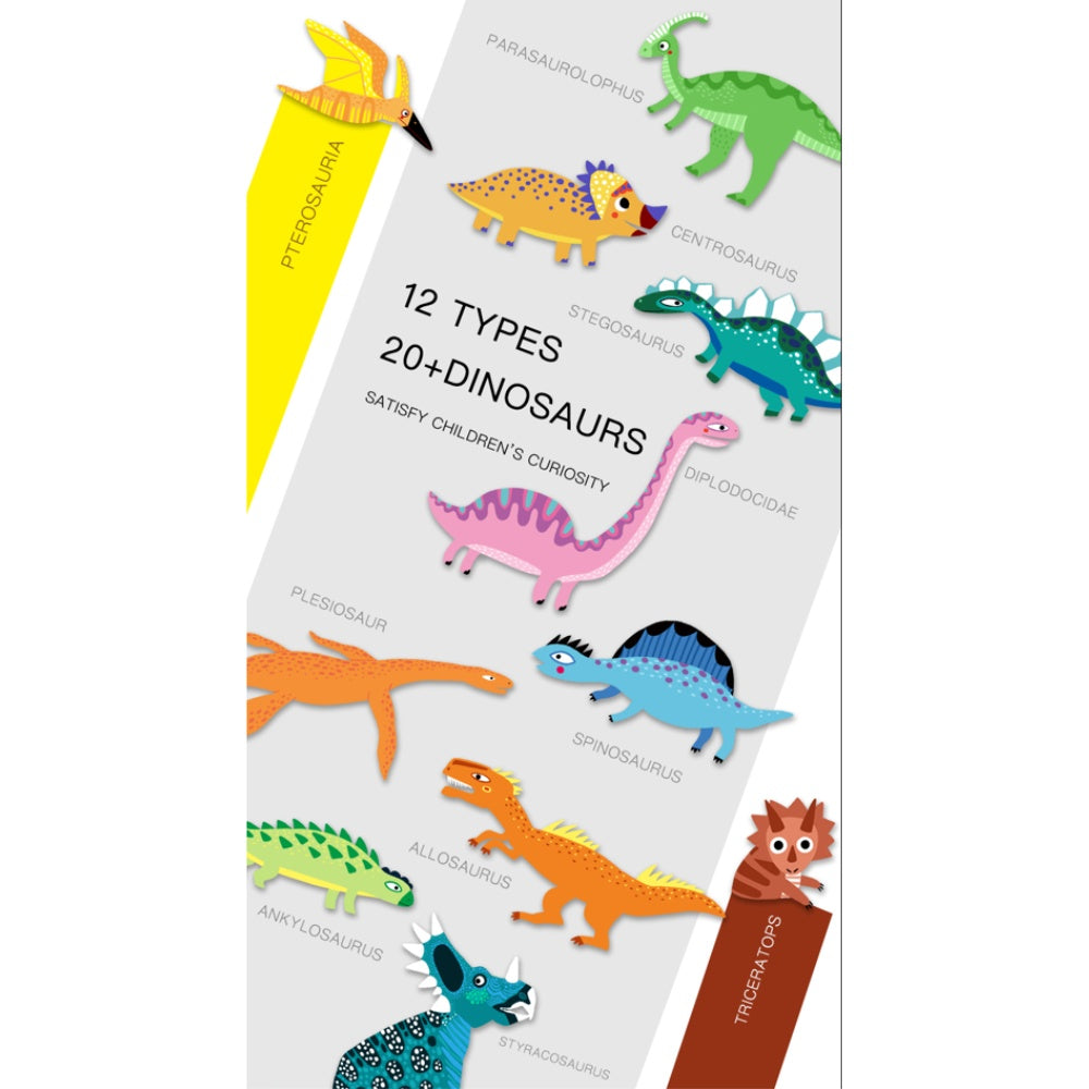 Mideer - Dinosaur Shaped Kids Jigsaw Puzzle - 280pcs