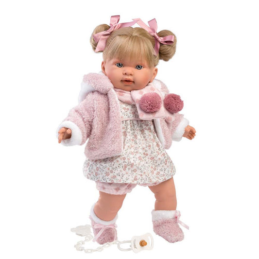 Llorens - Baby Girl Doll with Clothing & Accessories: Alexandra - 42cm - Motherhood