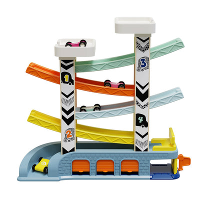 TopBright - Car Race Ramp: Toddler Race Track Toy for 18 Months+