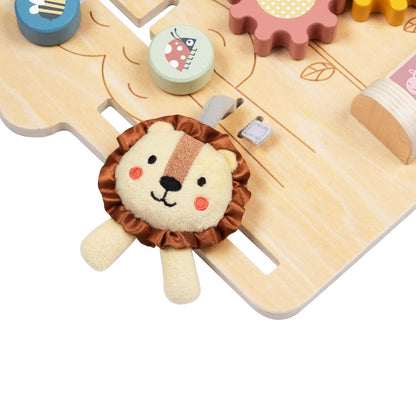 TookyToy - 2-in-1 Montessori Activity Busy Board