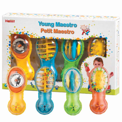 Halilit - Music Instrument for Babies & Toddlers - Young Maestro Set of 4 -**