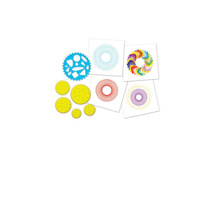 Quercetti - Mandala Drawing Set - Geometric Art & Design Toy for Kids