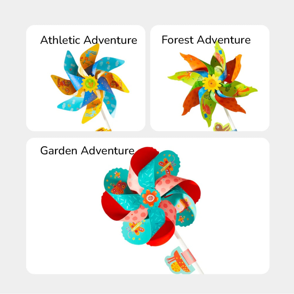 Mideer - Origami Paper Craft Kit: Windmill Kingdom