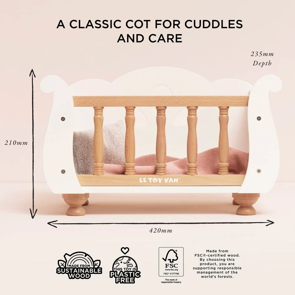Le Toy Van - Dolls Wooden High Chair