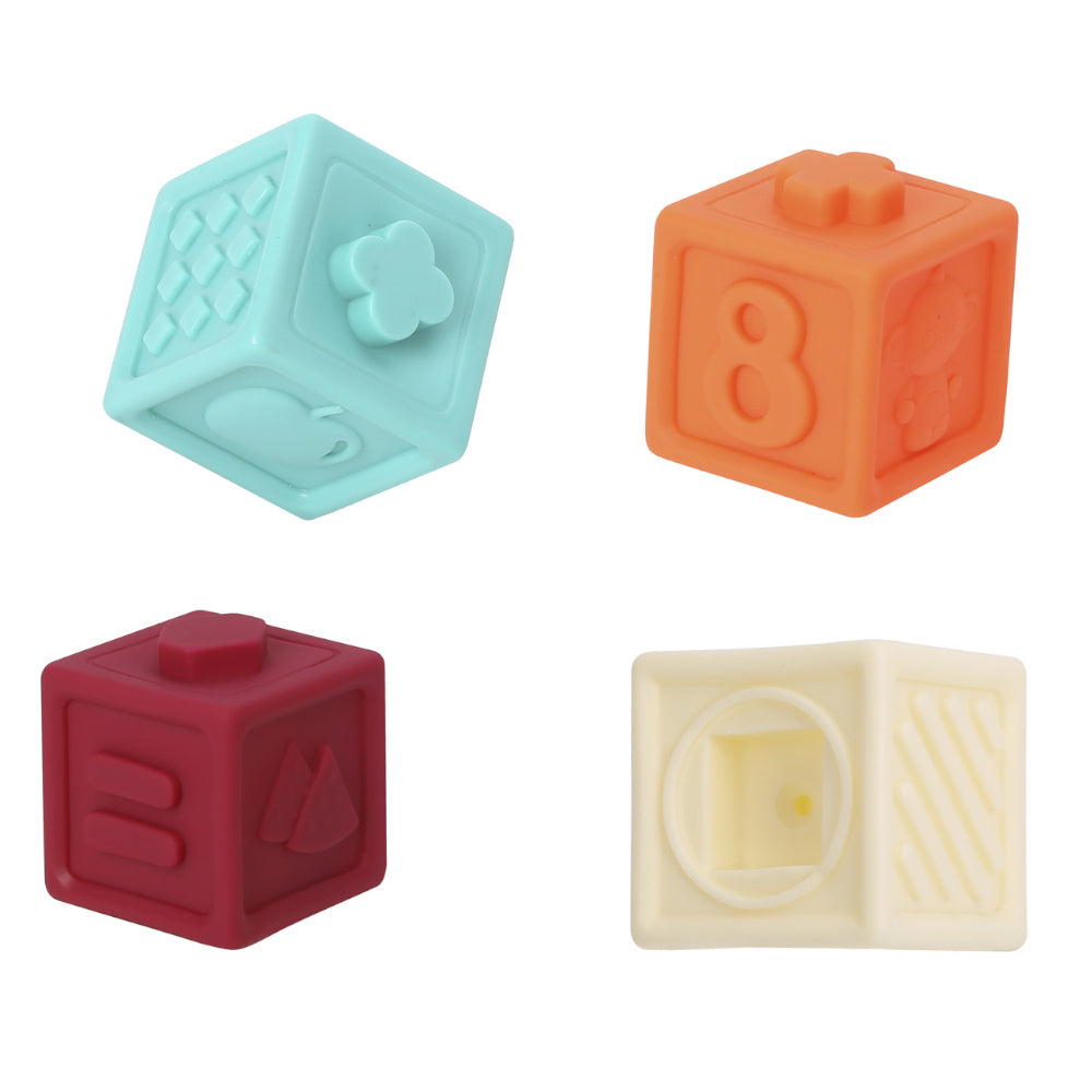TookyToy - Let's Play - Soft Numbers Blocks Set - Motherhood
