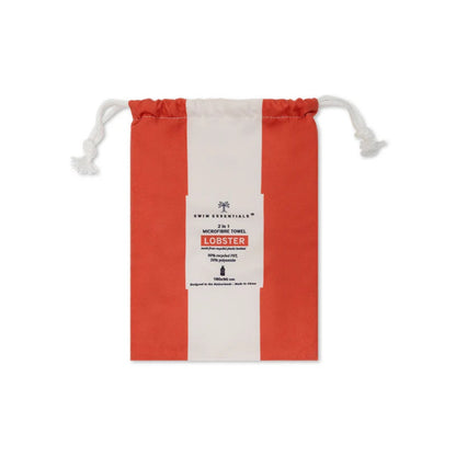 Swim Essentials - Shaped Beach Towel - Lobster