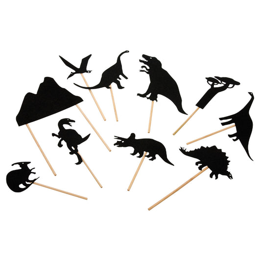 Mideer - Dinosaur Shadow Puppets Set - Motherhood