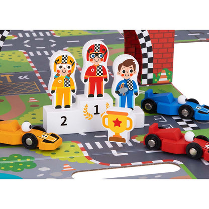TookyToy - Pretend Play Story Box: Formula1 Car Racing Toy Set - Motherhood