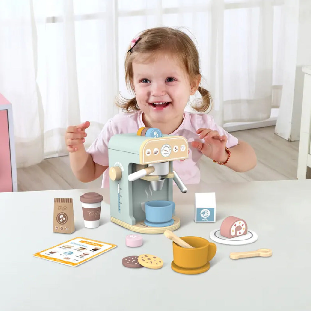 TookyToy - Pretend Play Coffee Shop Toy Set - Motherhood