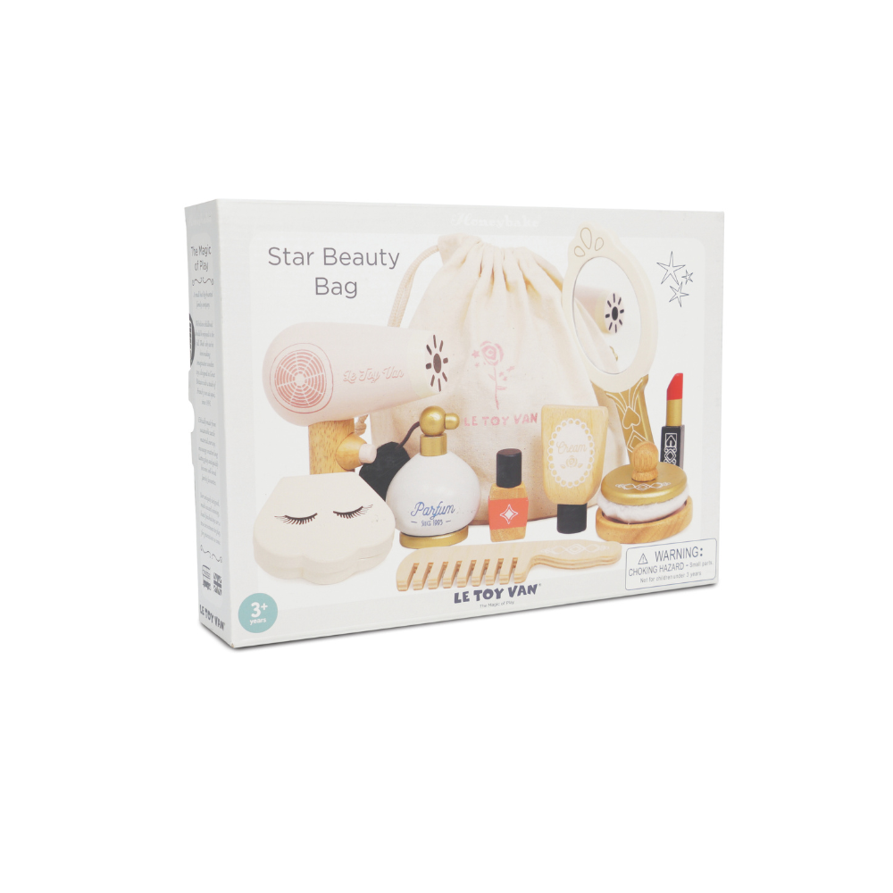 Le Toy Van - Wooden Vanity Star Beauty Kit - 11pcs