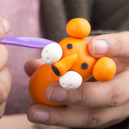 Jar Meló - Modeling Dough - Non-toxic and Safe for Kids - 12 Colours