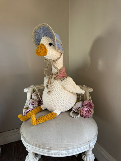 Goose Crochet Plushie Family