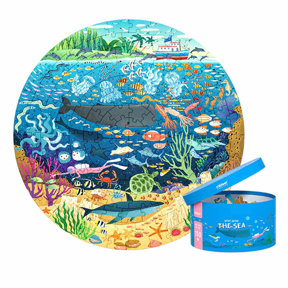 Mideer - Dive Into the Sea Puzzle: 150 Pieces