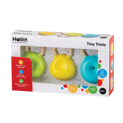 Halilit - Music Instrument for Babies & Toddlers - Tiny Triolas 3 pcs -**