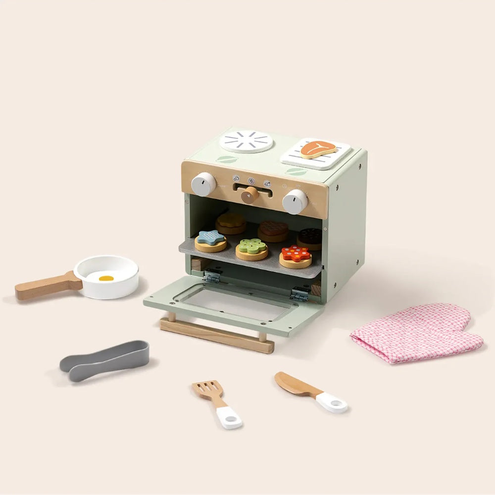 TookyToy - Pretend Play Kitchen Oven Cooking Toy Playset