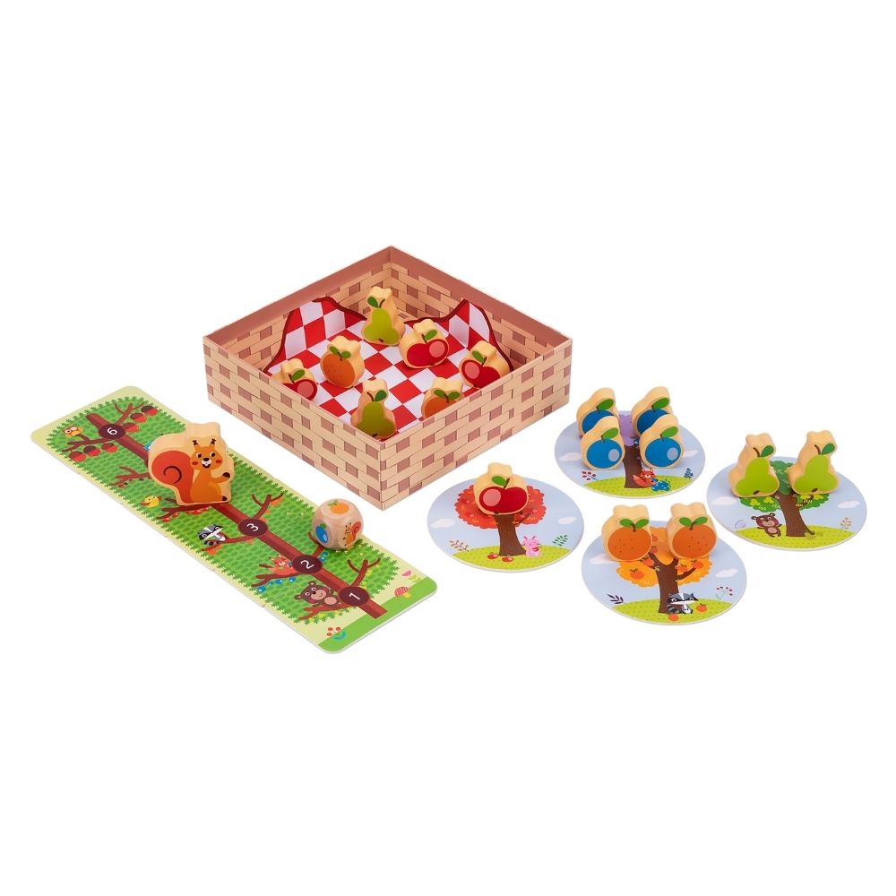 TookyToy - Squirrel Orchard Colour Matching Activity Game - Motherhood