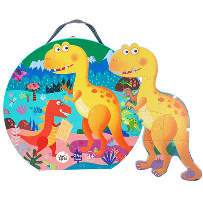 Jar Meló - My First Giant Floor Puzzle - Dinosaur Paradise - 24pcs