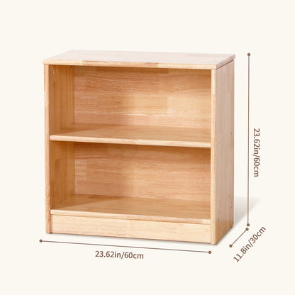 TookyToy - Wooden Shelf and Toy Storage for Kids Room: Rubber wood 60x60cm