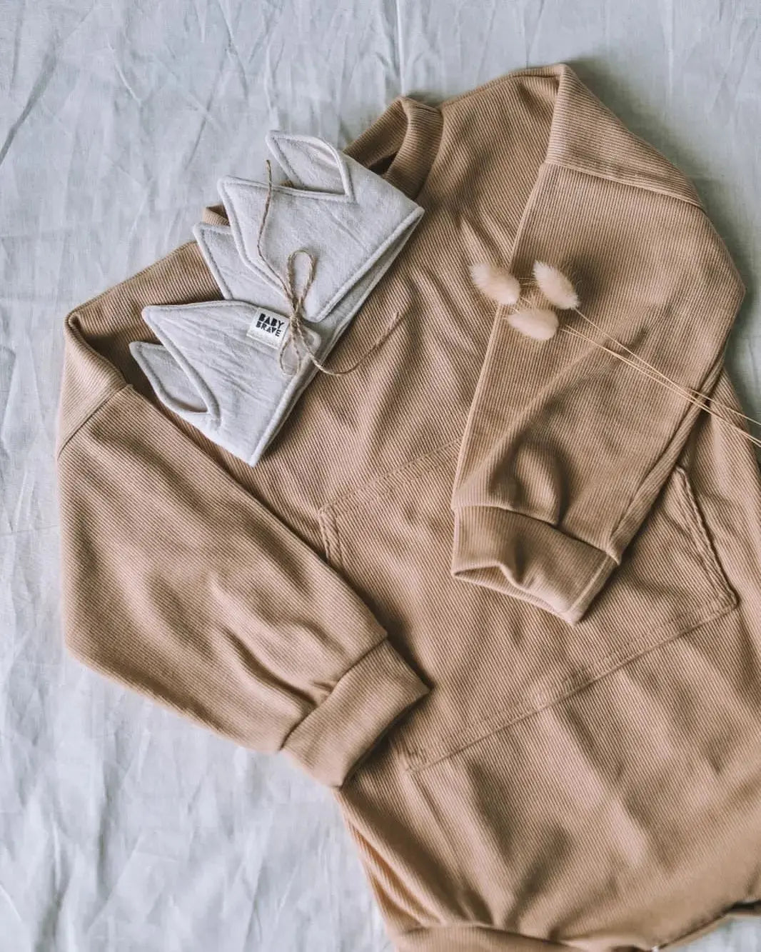 Baby Brave Ribbed Winter Rompers - Motherhood