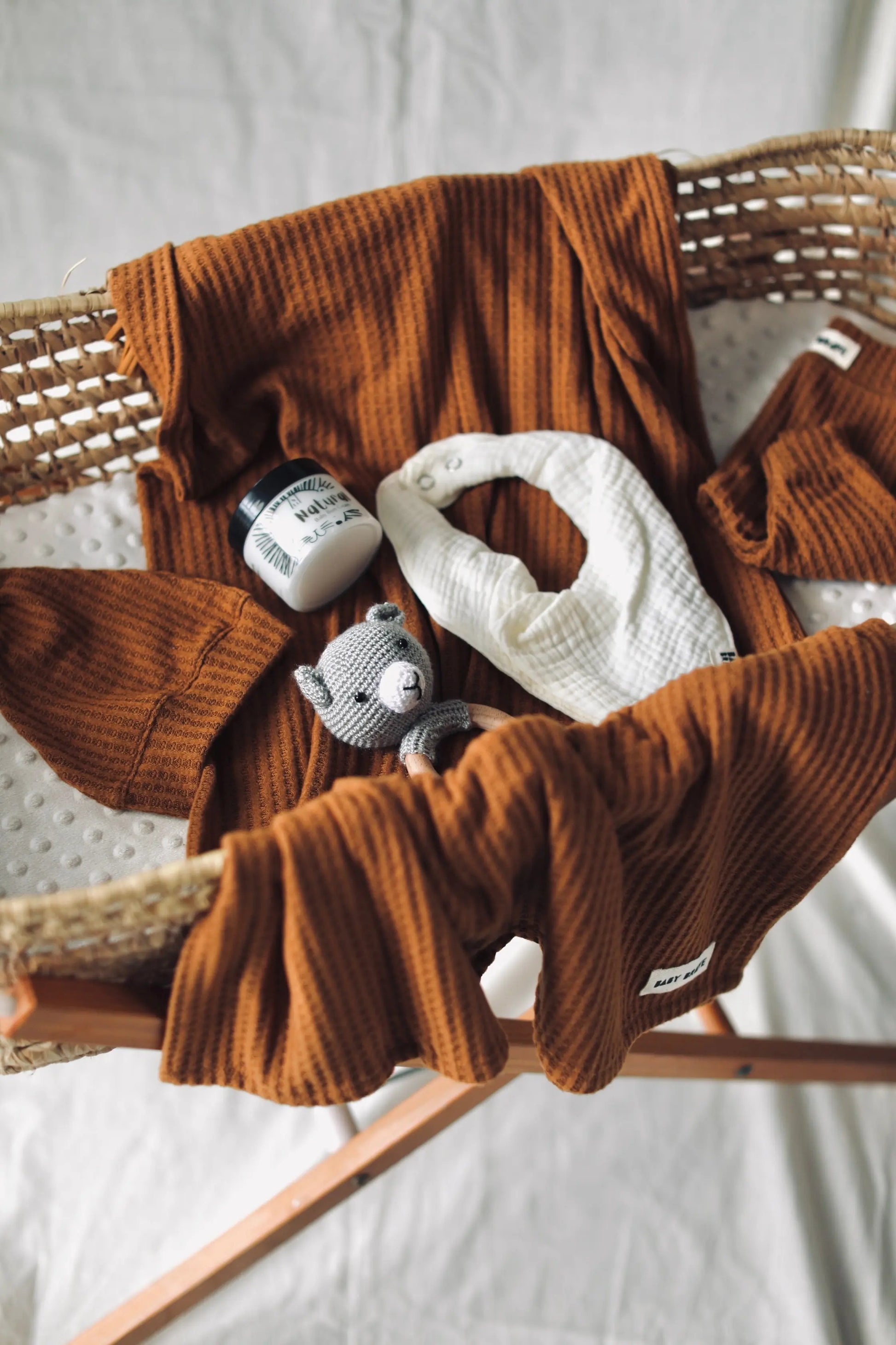 Baby Brave Waffle Knit Swaddle Set - Motherhood