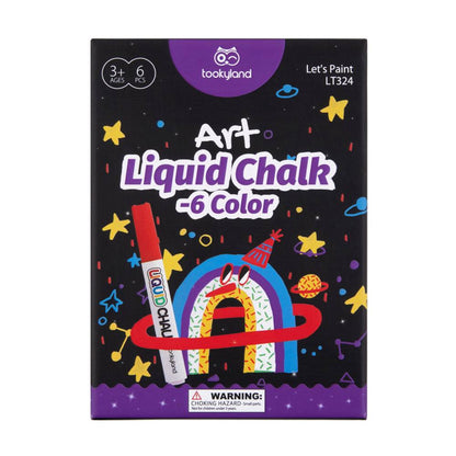 TookyToy - Liquid Chalk - 6 Colours - Motherhood