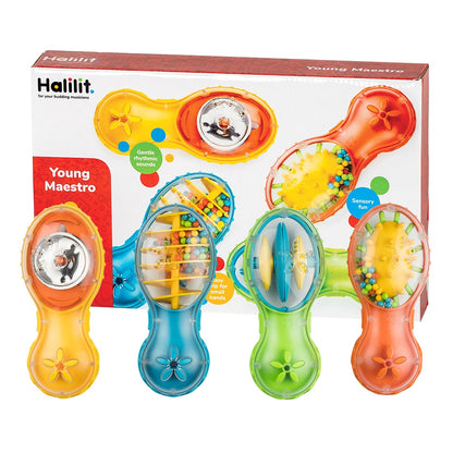 Halilit - Music Instrument for Babies & Toddlers - Young Maestro Set of 4 -**