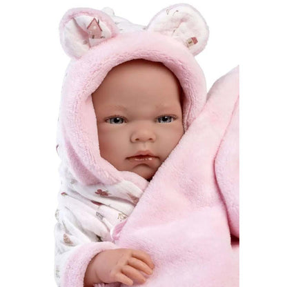 Llorens - Baby Girl Doll with Clothing & Nappy Changer: Nica - 40cm