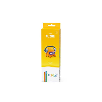 Hey Clay - Modelling Air-Dry Clay with Fun Interactive App - Muzon, series Aliens, 3 cans-**