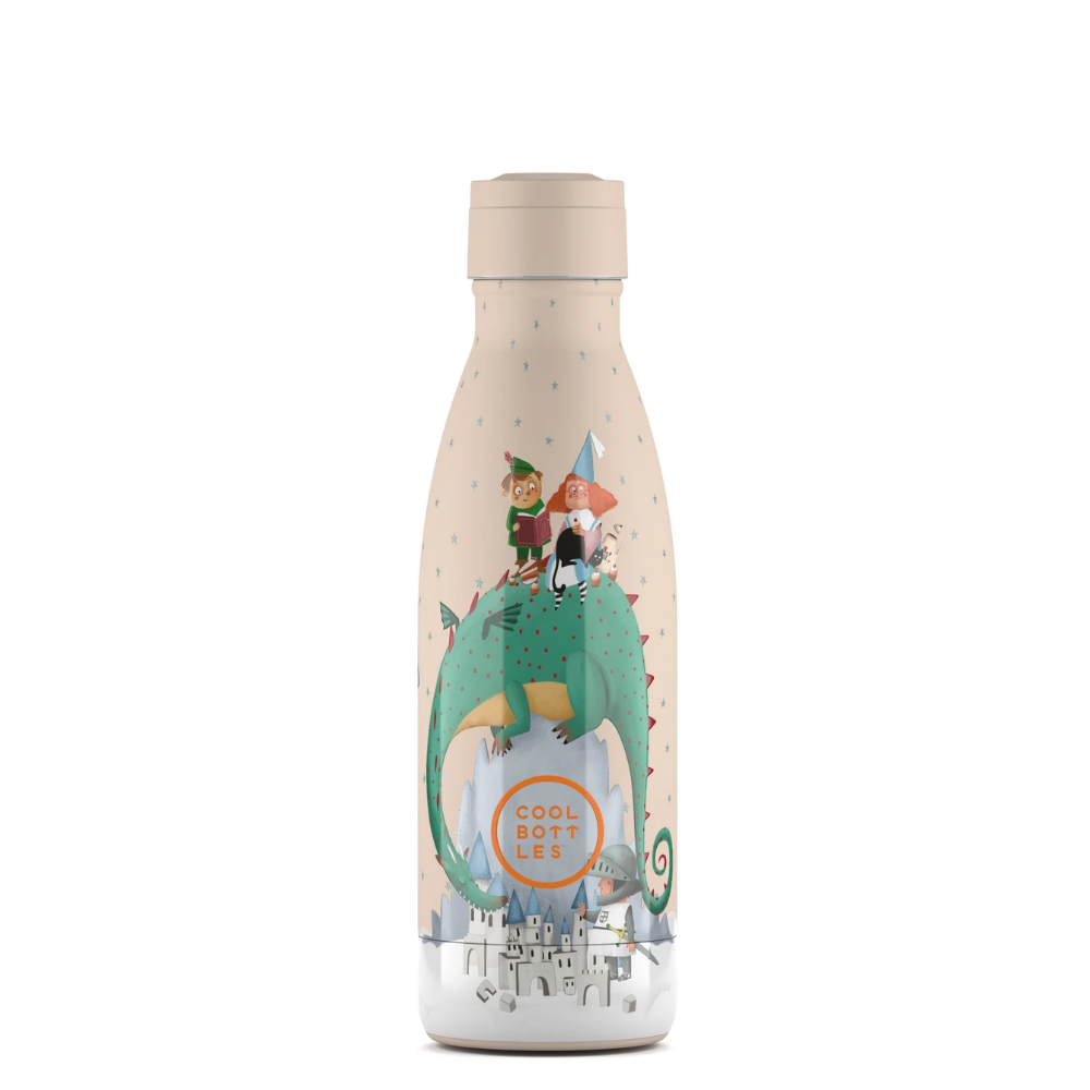 Cool Bottles - Kids Triple-Insulated Water Bottle - Dragon Dreams 350ml