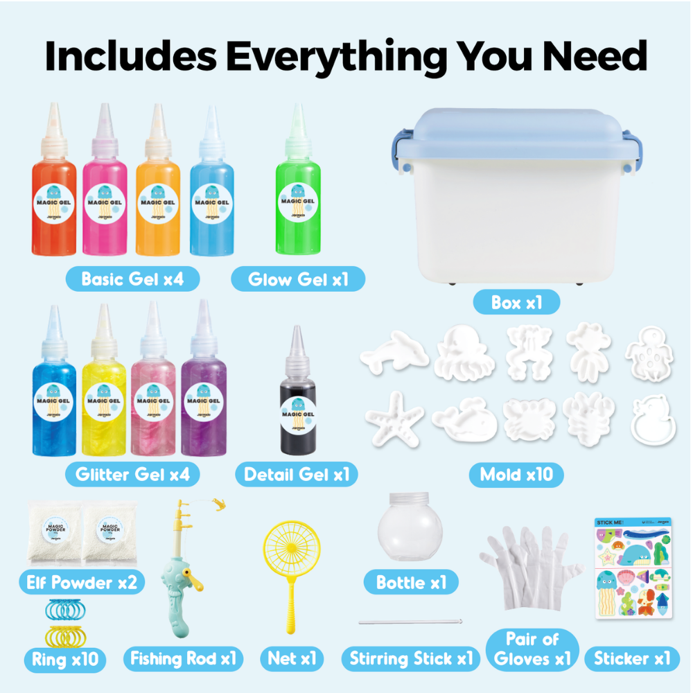 Jar Meló - Magic Fish Making Kit - DIY Fishing Game