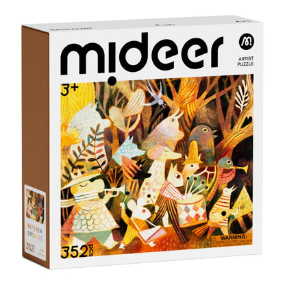 Mideer - Artist Puzzle: The March - 352 Piece Illustrated Jigsaw for Kids