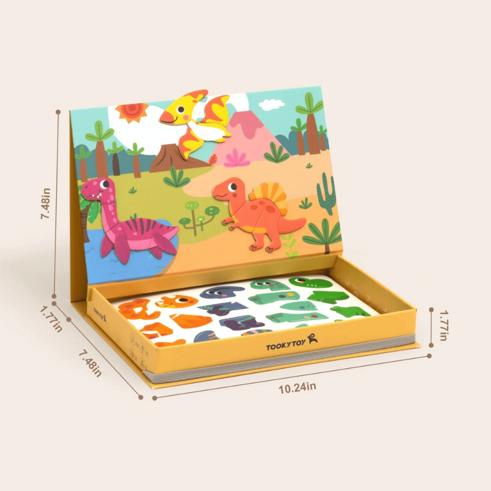 TookyToy - Magnetic Box - Dinosaur