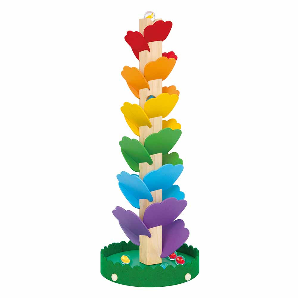TookyToy - Wooden Spiral Tower with Marbles - Motherhood