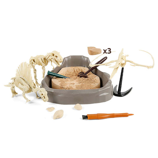 TopBright - Dinosaur Fossil Dig Kit - Mesozoic
