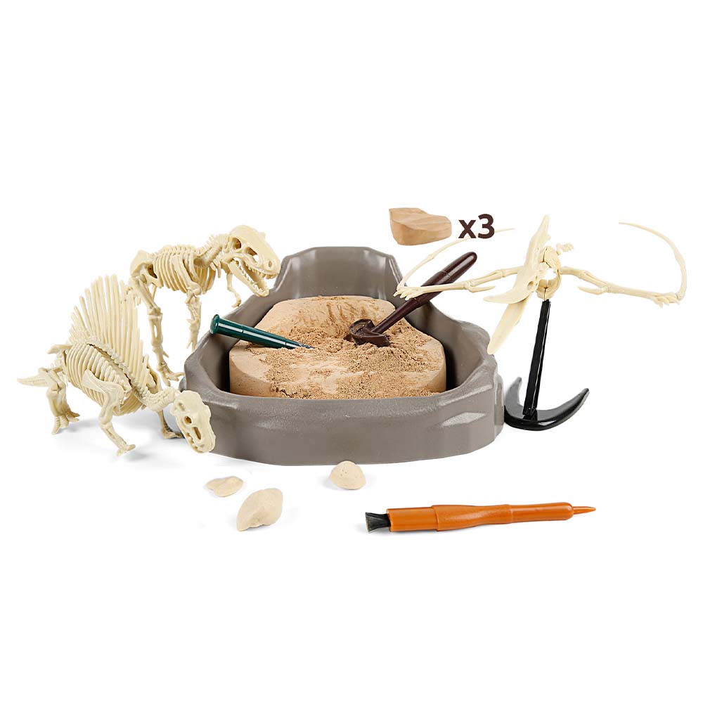 TopBright - Dinosaur Fossil Dig Kit - Mesozoic