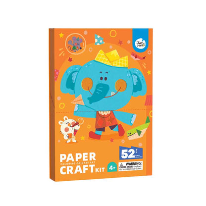 Jar Meló - Animal Origami Paper Craft Set - Step-by-Step Folding Activity for Kids