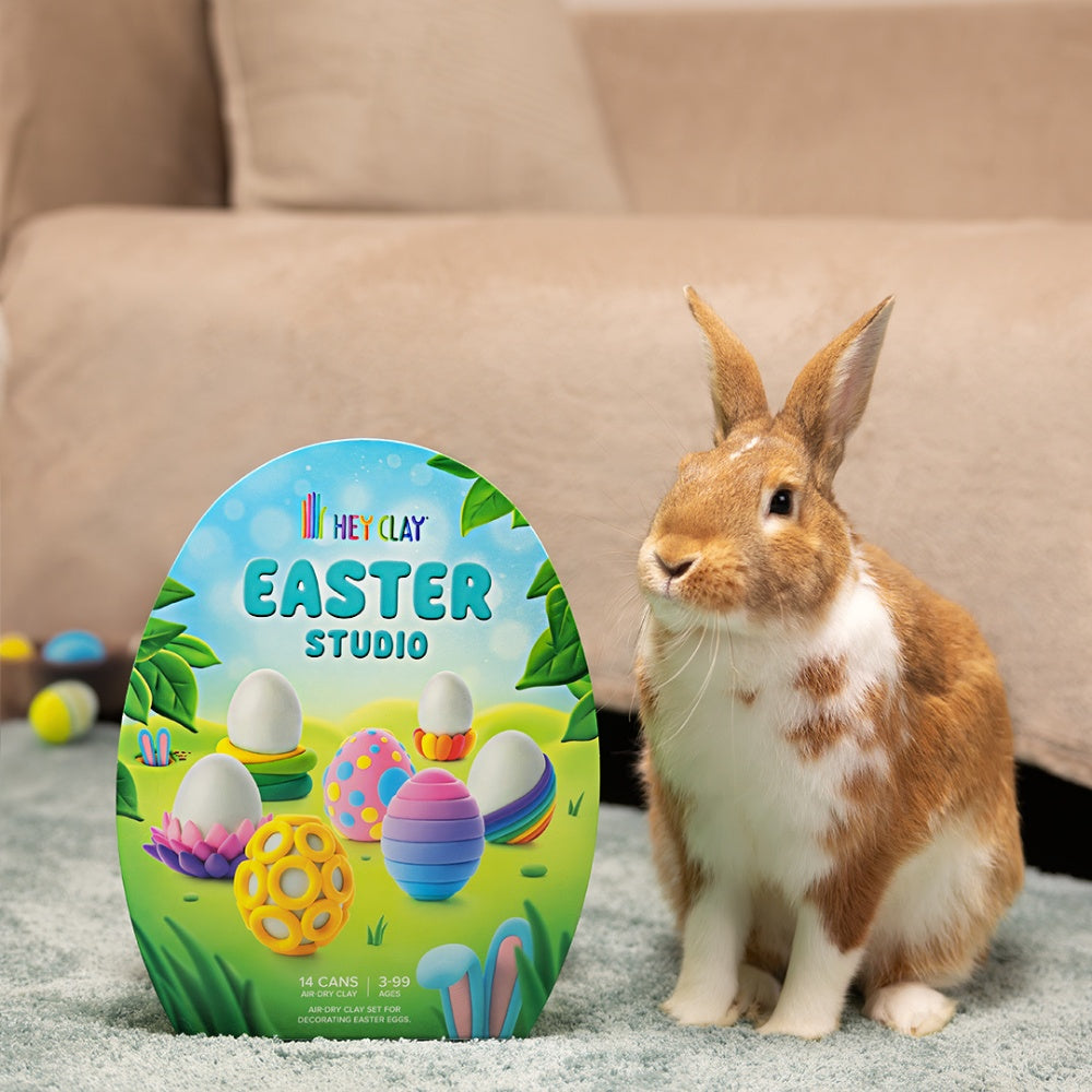 Hey Clay - Modelling Air-Dry Clay with Fun Interactive App - Easter Studio